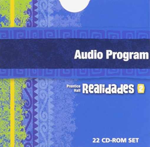 Prentice Hall Spanish Realidades Audio – CD-ROM, by PRENTICE HALL – Very Good