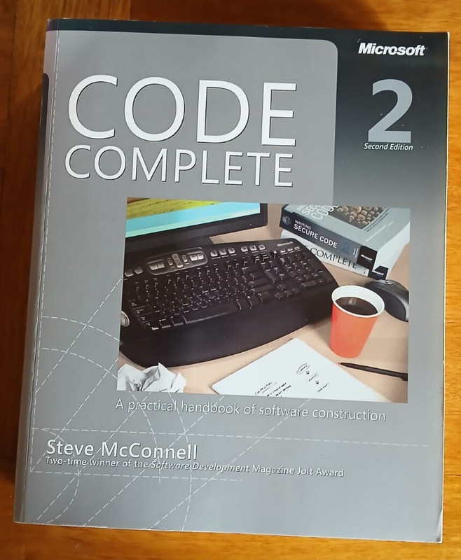 Code Complete (2nd Edition) – Steve McConnell – Pristine Condition – Software En