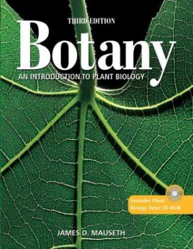 Botany: An Introduction to Plant – Hardcover, by Mauseth James D. – Very Good