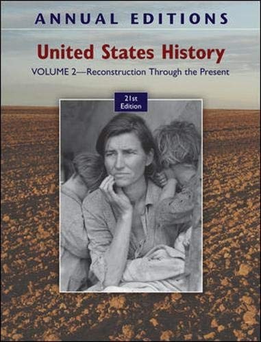 Annual Editions: United States Histo…, Maddox, Robert