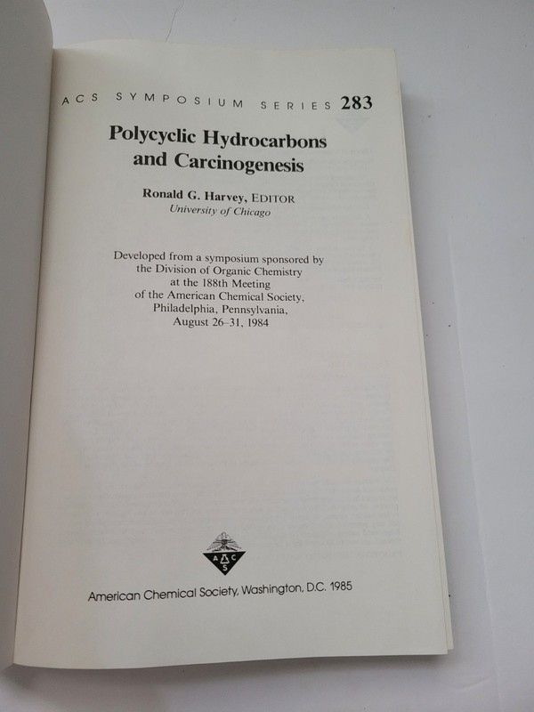 Polycyclic Hydrocarbons and Carcinogenesis Ronald G Harvey Series 283 Chemistry gallery