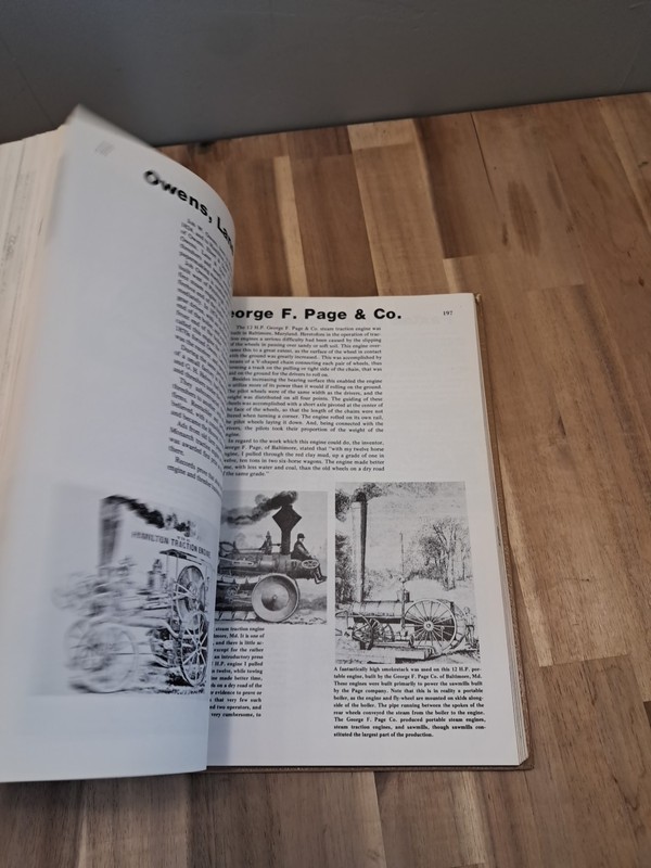 ENCYCLOPEDIA of AMERICAN STEAM TRACTION ENGINES by Jack Norbeck HC 1976 P76 gallery