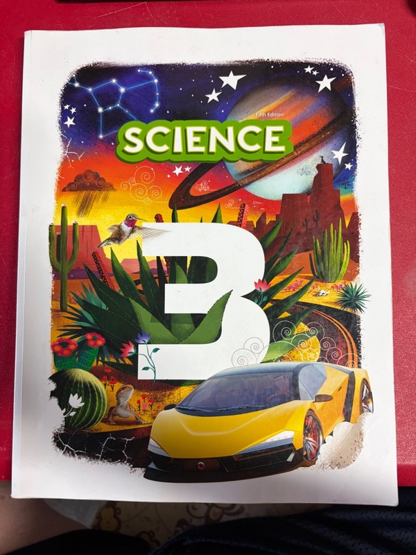 Science 3 Student Edition 5th Ed. by BJU Press Paperback