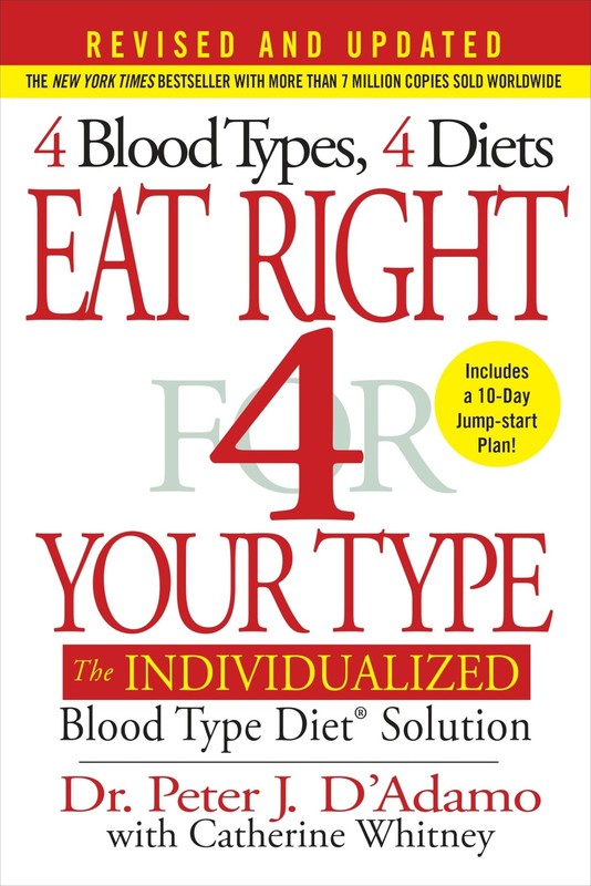 Eat Right 4 Your Type (Revised and Updated): The Individualized Blood Type D...